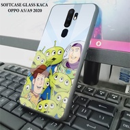 HP Softcase Glass Glass OPPO A5 2020 - OPPO A9 2020 [A94] Cellphone Protective Case.