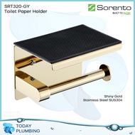 Sorento Bathroom Stainless Steel Toilet Paper Roll Holder With Phone Holder SRT320 CR BL RG GY