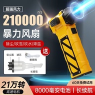 Violent Fan 21W High-Speed Turbo Turbo Brushless Motor Dust Removal Vacuum Cleaner Super Fan Handhel