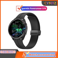 Garmin Forerunner 570 strap Silicone strap Garmin Forerunner 570 47mm 42mm strap Sports wristband