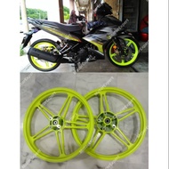 MOVISTAR GREEN FLUORESCENT GREEN ENKEI SPORTRIM ENKEI FG510 SP510 ENKEI Y15ZR Y15 Y15Z HYLOS COLOUR 