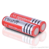 18650 rechargeable battery 6800mAh lithium ion 3.7v (2pcs)"