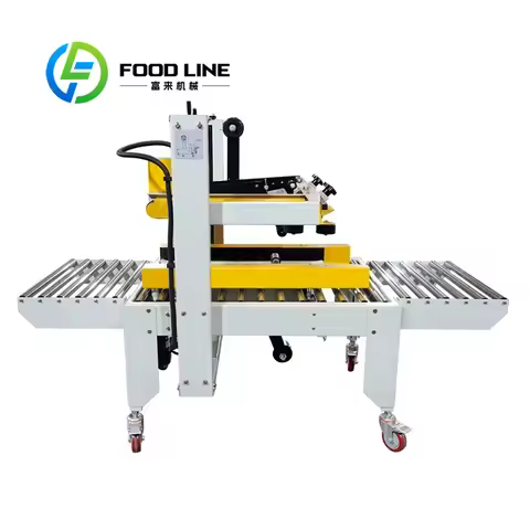 Customizable Electric Full Automatic Box Carton Case Sealing Machine for Wood & Paper Packaging Text