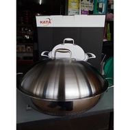 38cm wok stainless steel 304