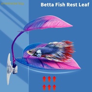 Onemetertop Artificial Aquatic Plant Aquarium Landscaping, Artificial Betta Fish Leaves, Resting Lea