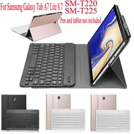 ✿Galaxy Tab A7 Lite Case Keyboard For Samsung Galaxy Tab A7 Lite 8.7 SM-T220 SM-T225 Wireless Bluetooth Keyboard Cover C