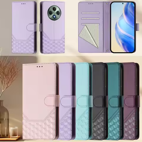 3D Leather Phone Wallet Case Book For Oppo Reno 13 12 11 10 Pro 5G 13F A5 A3 A60 A79 A98 A78 A38 A18