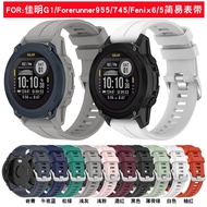 Suitable for Garmin Garmin Descent G1 Solar Official Silicone Same Style 965/955/Sports Men Strap