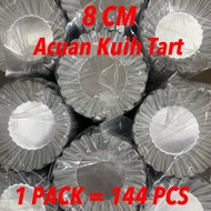 8 CM Acuan Kuih Tart / Egg Tart Mould ( Aluminium ) 1 PACK = 144 PCS