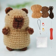 Capybara crochet Kit Cute Animal Crochet Kit set Christmas Gift Crochet kit for Beginners Crochet Ki