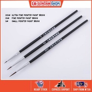 [XDT] Ultra Fine, Fine, Small 3 in 1 Pointed Paint Brush 0# 000# 00000#