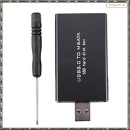 [L W H Y] MSATA to USB USB 3.0 to MSATA SSD Enclosure HDD Case