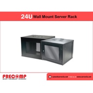 [CUSTOM BUILT] ST Rack 24U Wall Mount Server Rack (Perforated/Perspex) (ST-WM2464)