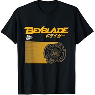 oversize T-shirt Beyblade Driver Monochrome T-Shirt X Pure Cotton S-5XL S-5XL
