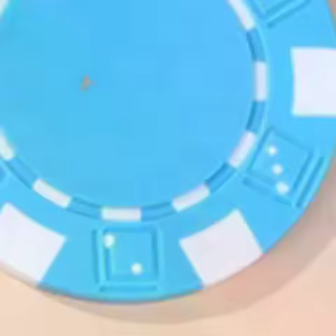 10 Pcs ABS Plastic Poker Chips Casino Texas Hold'em Poker Metal Coins 11.5g Chips Poker Game Chip Se