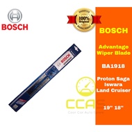 100% ORIGINAL Bosch Advantage - BA1918 Wiper Blade set 19" & 18" - Proton Saga  Iswara  Land Cruiser