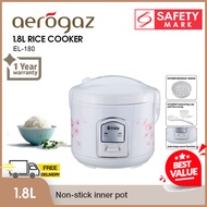 Aerogaz EL-180 1.8L Rice Cooker