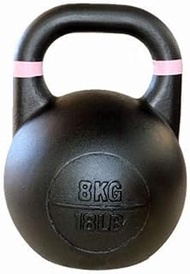 AGYH Kettlebells Competitive Competition Kettlebell, Black, Muscle Training Strength Training Dumbbe