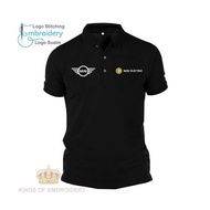 MICROFIBER QUICK DRY FIT JERSEY Baju Polo Classic T Shirt logo Embroidery Sulam MEN & WOMEN MINI COO