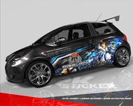 STICKER VARIASI THAILOOK YARIS BAKPAO | Sticker Mobil Toyota