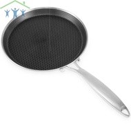 Crepe Pan Nonstick Honeycomb Dosa Pan Stainless Steel Kitchen Pancake Pan Induction Compatible Torti