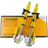 Flandor 30/33 ชิ้นชุดกันกระแทกแบบกลับรถจักรยานยนต์ไฟฟ้าสำหรับการปรับแต่งรถจักรยานยนต์ไฟฟ้าแบบ Quick 