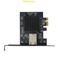 fol PCIE 10G Gigabit Networking Card 1G 2 5G 5G 10Gbps PCIE Ethernet Adapter LAN Card Ethernet Card 