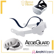 Shield Hero AegisGuard Protective Headband Elite 2 for Meta Quest 3 🚀 Meta Quest 3 Accessory - ArchWizard