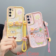 Case OPPO A16 Case OPPO A16S Case OPPO A54S Case Soft Cartoon Phone Case Three-dimensional Case Cute