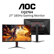 AOC CQ27G4 27" VA Curved Monitor 2560 × 1440 180Hz / 0.5ms (MPRT) / HDMI, DisplayPort/AdaptiveSync (