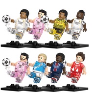 Younger Football Star Haaland Mbappe Dembele Bellingham Saka Yamal Vinicius Block Toys Figures