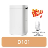 NiiMbot เครื่องพิมพ์ฉลาก D101การเชื่อมต่อไร้สายแบบพกพาเทปกระดาษด้วยความร้อนสำหรับแท็บเล็ตโทรได้ใช้งานง่ายสำนักงานบ้าน Kalisy