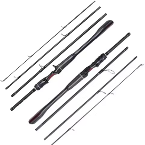 Mavllos OCKA Portable 12lb Spinning Rod Lure 5-20g 4 Sections Travel Light Carbon Fishing Casting Ro