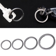 【MT】 Titanium Key Rings Heavy Duty Keychain Rings Split Keyring Keychain Accessories