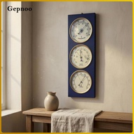 [Gepnoo] 3 In 1 weather Instrument Round Dials Analog Weather Vertical-hang