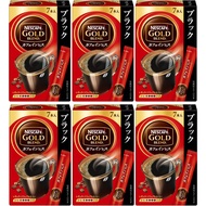 【Direct from Japan】Nescafe Gold Blend Decaffeinated Sticks Black 7 sticks x 6 boxes