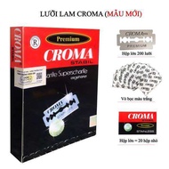 Hộp 200 Lưỡi Lam Croma (20 hộp nhỏ 10 lưỡi/hộp nhỏ)
