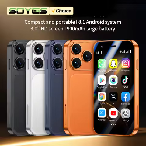 SOYES A17 Mini Android8.1 Smart Phone 3.0 Inches 2GB RAM 16GB ROM Dual SIM Standby Play Store 3G Lit