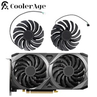Video Card Fan For MSI GeForce RTX 3070 3060 3060Ti VENTUS 2X OC 95MM PLD10010S12HH RTX3060 RTX3070 