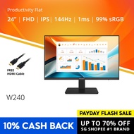 PRISM+ W240 24" 144Hz Productivity Monitor Gaming Monitor [1920 x 1080]