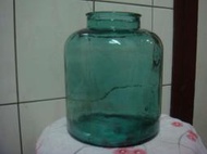&lt;科陽&gt;懷舊早期老氣泡玻璃罐  醬菜  糖果罐