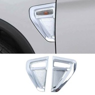 Chrome Side Fender Air Outlet Vent Cover Trim For Mitsubishi ASX 2020-2024