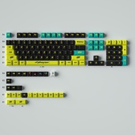 GMK Cyberpunk Keycap PBT Heat Sublimation Original Height Keycap Adapter 61/68/78/84/87/96/98/100/10