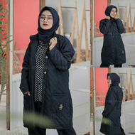 HJ-BLV BLACK EBONY HIJACKET® BELVA JAKET WANITA PANJANG MUSLIMAH HIJABER SOPHISTICATED LOOK WARNA HI