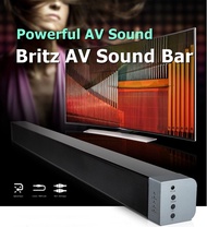 Premium Britz Slim AV Sound Bar for LED 32inch TV/Bluetooth3.0/40W High Power Sound/Wireless Contol