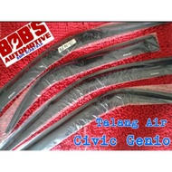 Civic Genio door visor water gutter slim model