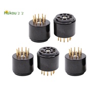 9Pin Vacuum Tube Socket Testing Saver for 6DJ8 12AX7 ECC83 B339 CV492 6L13 12AU7 ECC82 B329 Hifi Tub