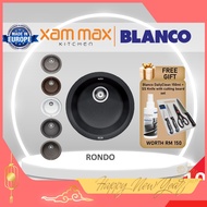 Blanco Silgranit Top Mount Round Sink Granite Sink Rondo | Sinki Dapur Kitchen Sink |