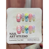 Handmade False Nails With Size Xs