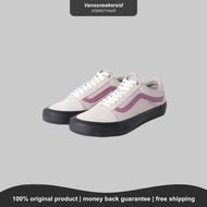 READY STOCK VANS OLD SKOOL PRO MAUVE/RAINY DAY ORIGINAL